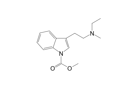 Methyl 3-(2-(ethylmethylamino)ethyl)indole-1-carboxylate