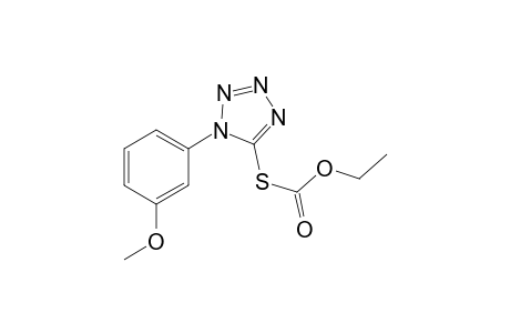 Carbonothioic acid, O-ethyl S-[1-(3-methoxyphenyl)-1H-tetrazol-5-yl]ester