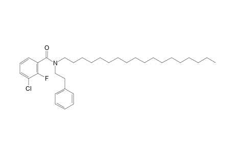 Benzamide, 3-chloro-2-fluoro-N-(2-phenylethyl)-N-octadecyl-