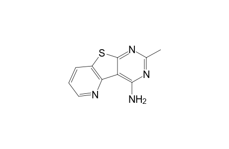 Pyrido[2',3':4,5]thieno[2,3-d]pyrimidin-4-amine, 2-methyl-