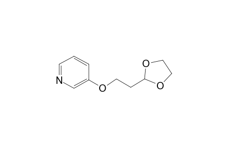 3-[2-(1,3-Dioxolan-2-yl)ethoxy]pyridine