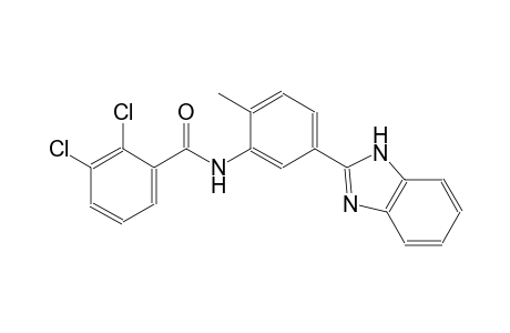 benzamide, N-[5-(1H-benzimidazol-2-yl)-2-methylphenyl]-2,3-dichloro-
