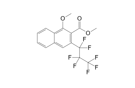 Methyl 1-methoxy-3-perfluoropropyl-2-naphthoate