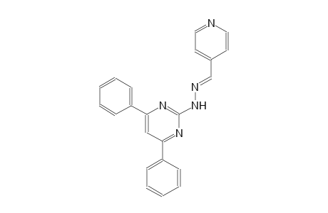 isonicotinaldehyde (4,6-diphenyl-2-pyrimidinyl)hydrazone