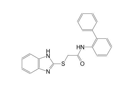 acetamide, 2-(1H-benzimidazol-2-ylthio)-N-[1,1'-biphenyl]-2-yl-