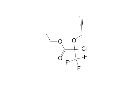 2-Chloro-3,3,3-trifluoro-2-prop-2-ynoxypropanoic acid ethyl ester