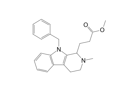 3-(9-benzyl-2-methyl-3,4-dihydro-1H-$b-carbolin-1-yl)propionic acid methyl ester