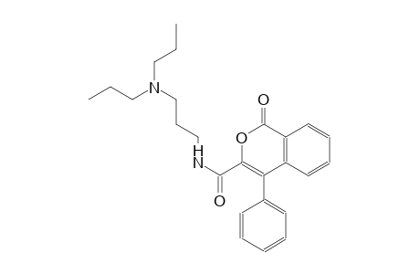 1H-2-benzopyran-3-carboxamide, N-[3-(dipropylamino)propyl]-1-oxo-4-phenyl-