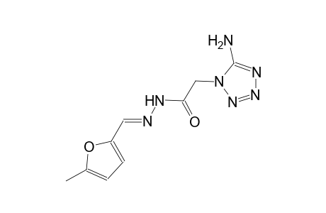 2-(5-amino-1H-tetraazol-1-yl)-N'-[(E)-(5-methyl-2-furyl)methylidene]acetohydrazide