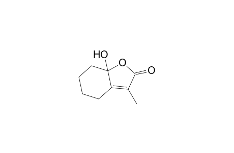 3-Methyl-7a-oxidanyl-4,5,6,7-tetrahydro-1-benzofuran-2-one