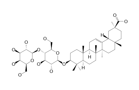 BETA-D-GALACTOPYRANOSYL-(1->4)-BETA-D-GLUCOPYRANOSYL-3-O-11-DEOXO-18-BETA-GLYCYRRHETIC-ACID