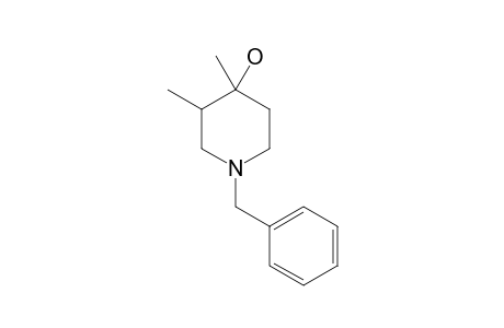 1-BENZYL-3,4-DIMETHYL-4-PIPERIDINOL;MAJOR-ISOMER
