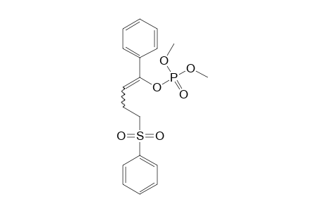Dimethyl (Z)-1-Phenyl-4-(phenylsulfonyl)but-1-enyl Phosphate
