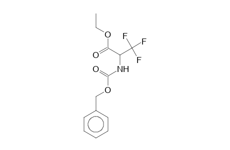 Ethyl 2-([(benzyloxy)carbonyl]amino)-3,3,3-trifluoropropanoate
