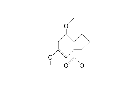 (3Aa, 7aa)-5,7a-dimethoxy-1,2,3,6,7,7a-hexahydro-3ah-indenecarboxylic acid, methyl ester