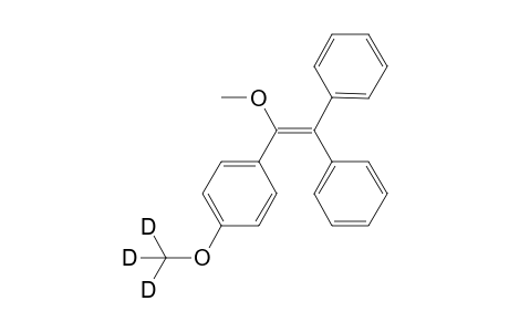 1-Methoxy-1-(p-[2H3]methoxyphenyl)-2,2-diphenylethene