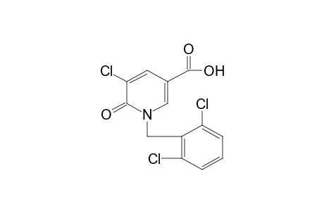 5-CHLORO-1-(2,6-DICHLOROBENZYL)-1,6-DIHYDRO-6-OXONICOTINIC ACID