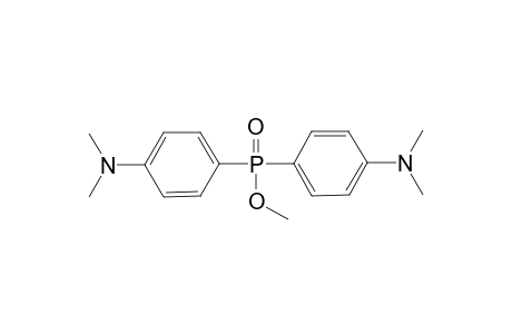 Phosphinic acid, bis[p-(dimethylamino)phenyl]-, methyl ester