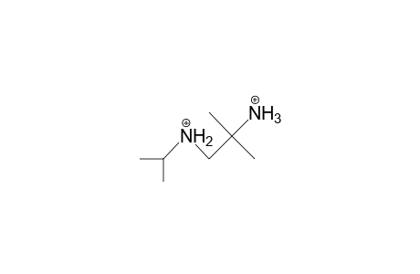 N'-Isopropyl-2-methyl-1,2-propanediamine dication