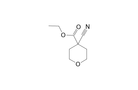 2H-Pyran-4-carboxylic acid, 4-cyanotetrahydro-, ethyl ester