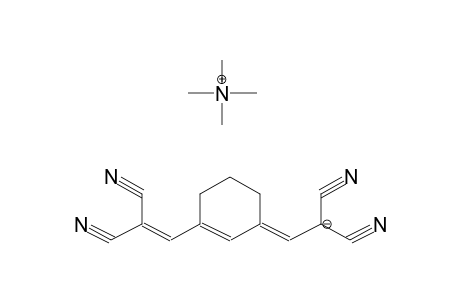 TETRAMETHYLAMMONIUM 1,1,7,7-TETRACYANO-3,5-TRIMETHYLENE-1,3,5-HEPTATRIENATE