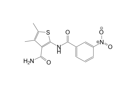 4,5-dimethyl-2-[(3-nitrobenzoyl)amino]-3-thiophenecarboxamide