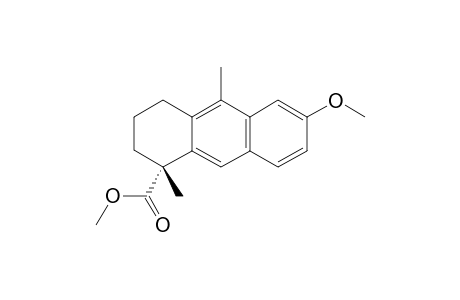 METHYL-6-METHOXY-1,10-DIMETHYL-1,2,3,4-TETRAHYDROANTHRACENE-1-CARBOXYLATE