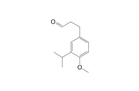 3-Isopropyl-4-methoxyphenylpropanal