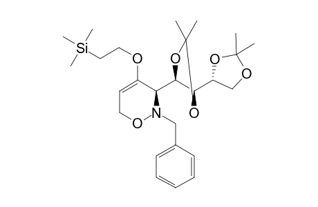 (3S)-2-Benzyl-4-[2"-(trimethylsilyl)ethoxy]-3-[2',2',2",2"-tetramethyl-[4',4"]-bi[1,3]-dioxolanyl]-5'-yl}-3,6-dihydro-2H-[1,2]-oxazine