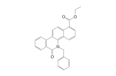 Ethyl 5-Benzyl-5,6-dihydro-6-oxobenzo[c]phenanthridine-2-carboxylate