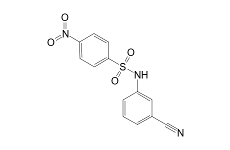 N-Nosyl-m-aminobenzonitrile