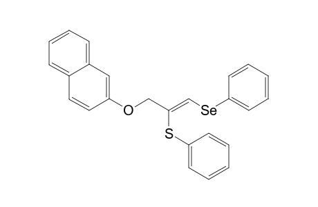 (Z)-1-(phenylseleno)-2-(phenylthio)-3-(2-naphthoxy)prop-1-en