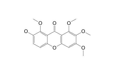 7-HYDROXY-1,2,3,8-TETRAMETHOXYXANTHONE
