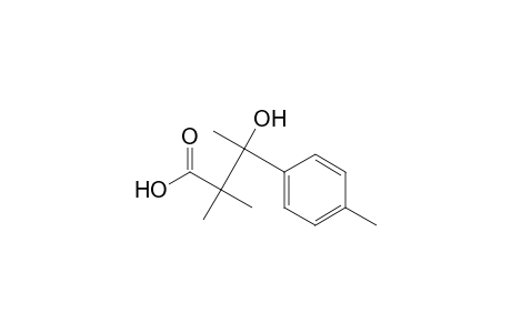 3-Hydroxy-2,2-dimethyl-3-(4-methylphenyl)butanoic acid