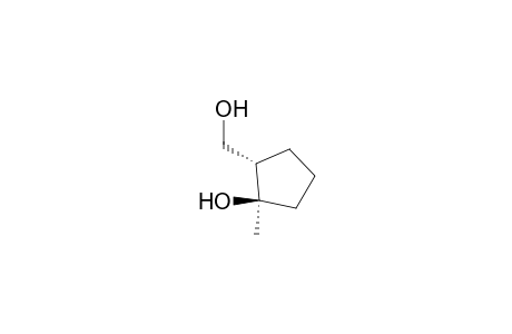 (1R*,2S*)-2-(Hydroxymethyl)-1-methylcyclopentan-1-ol