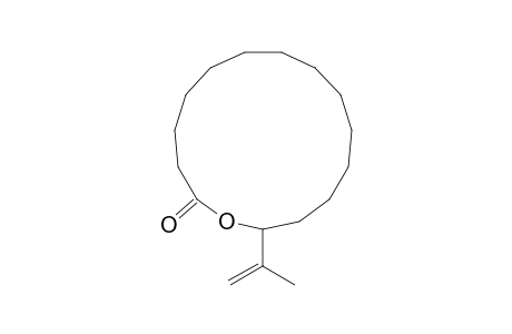 14-Isopropenyl-14-tetradecanolide
