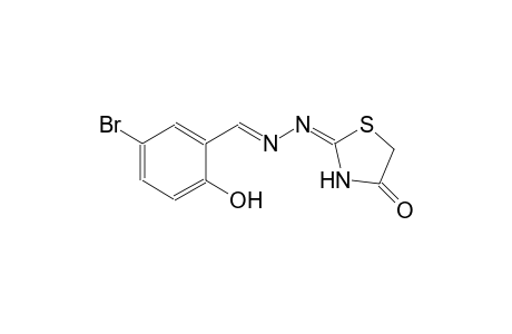 5-bromo-2-hydroxybenzaldehyde [(2E)-4-oxo-1,3-thiazolidin-2-ylidene]hydrazone
