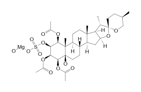 1,3,4-O-Acetyl-magnesium-neopentologenin-2.beta.-yl-sulfat, monohydroxid