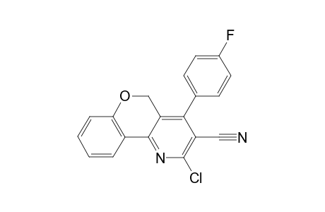 2-Chloro-4-(4-fluorophenyl)-5H-chromeno[4,3-b]pyridine-3-carbonitrile