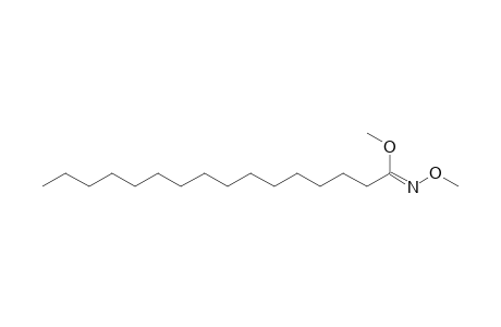 Methyl (Z)-O-methylhexadecylidenehydroximate