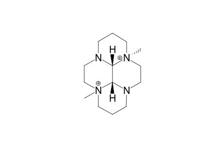 (10bR,10cR)-3a,8a-Dimethyldecahydro-1H,6H-3a,5a,8a,10a-tetraazapyrenium