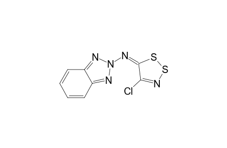 Benzotriazol-2-yl-(4-chloro-[1,2,3]-dithiazol-5-ylidene)amine