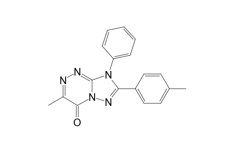 [1,2,4]Triazolo[5,1-c][1,2,4]triazin-4(8H)-one, 3-methyl-7-(4-methylphenyl)-8-phenyl-