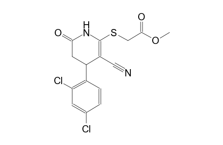 acetic acid, [[3-cyano-4-(2,4-dichlorophenyl)-1,4,5,6-tetrahydro-6-oxo-2-pyridinyl]thio]-, methyl ester