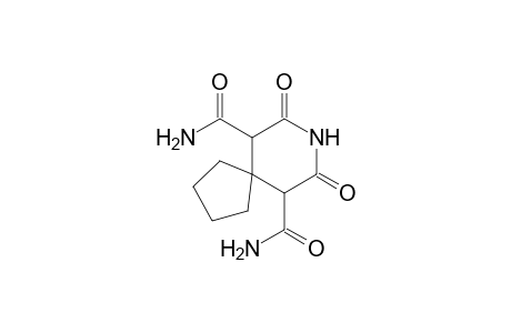 7,9-dioxo-8-azaspiro[4.5]decane-6,10-dicarboxamide