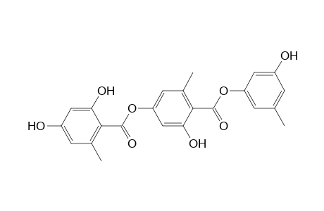 3-Hydroxy-5-methylphenyl-4-(2,4-dihydroxy-6-methylbenzoyloxy)-2-hydroxy-6-methylbenzoate