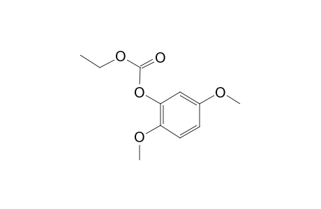 2,5-Dimethoxyphenol, o-ethoxycarbonyl-