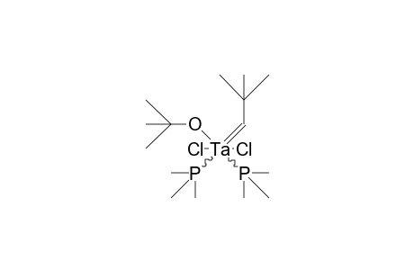Dichloro-T-butoxy-neopentylidene-bis(trimethylphosphine) tantalum