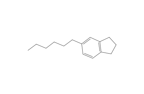 1H-Indene, 5-hexyl-2,3-dihydro-