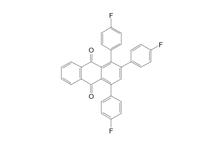 1,2,4-Tris(4-fluorophenyl)anthraquinone